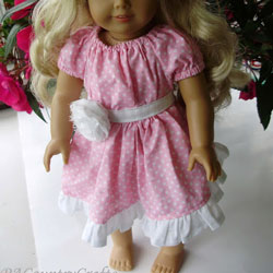Boutique Peasant Doll Dress