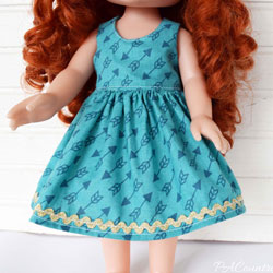 14" Doll Dress Pattern