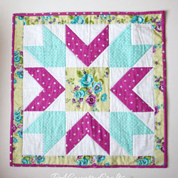 Star Doll Quilt Pattern