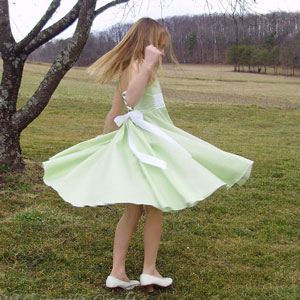Twirly Lace Dress