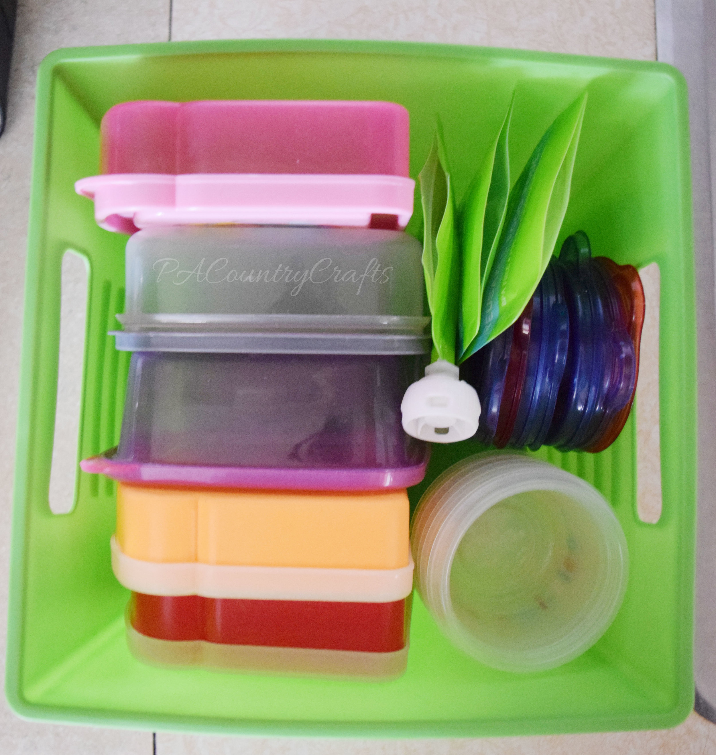 Kitchen Organization for Lunchbox Stuff