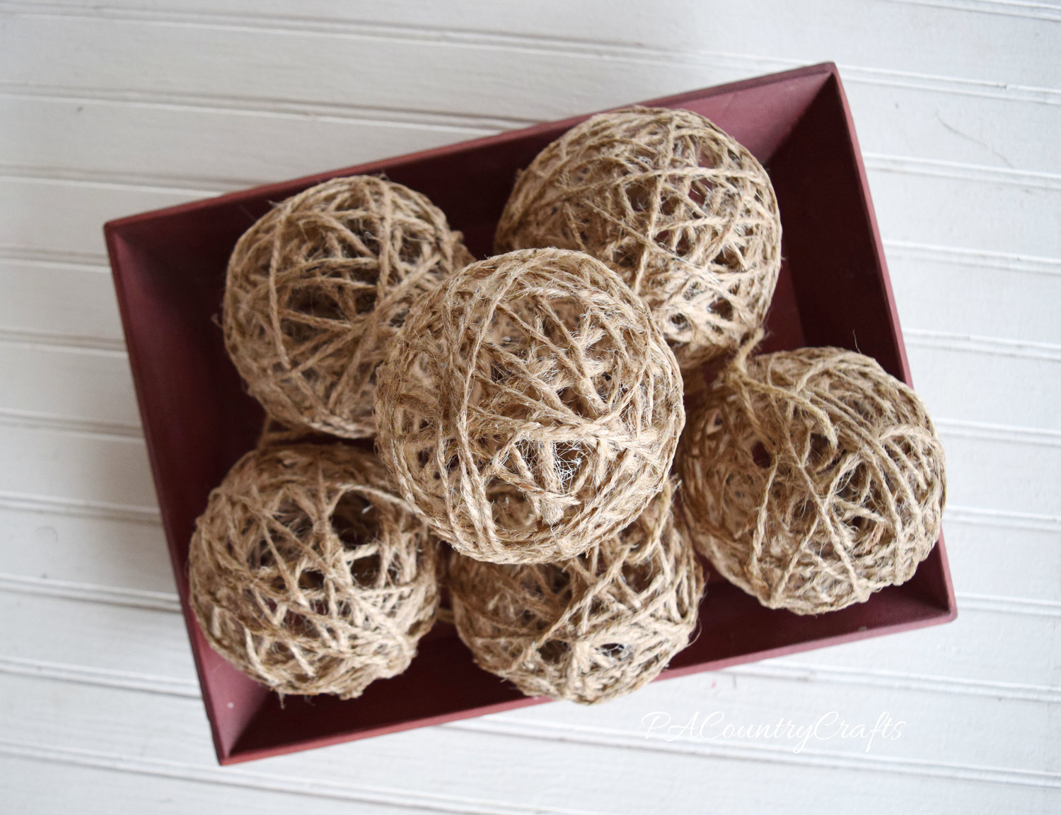 Rustic Twine Balls