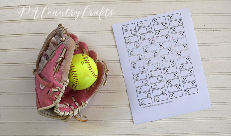 Softball Planner Stickers