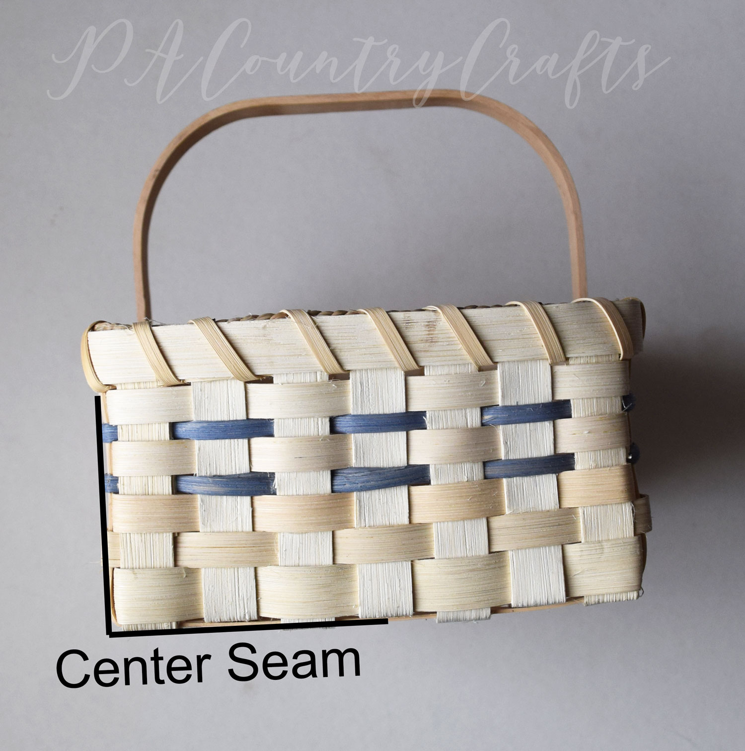 How to make a liner for a basket with handles
