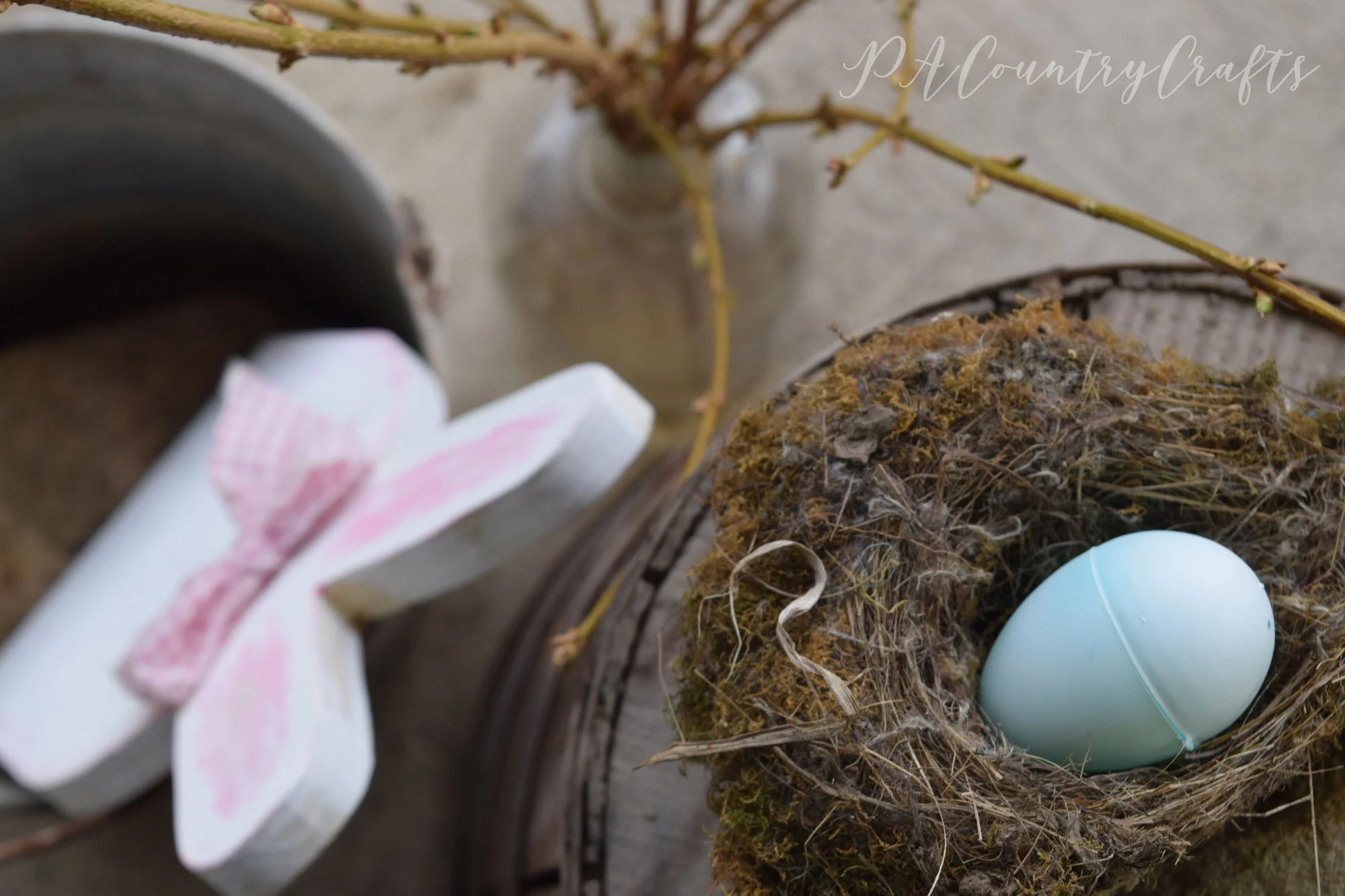 Spring Porch Decorating