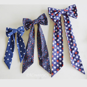 Fabric Bows Tutorial