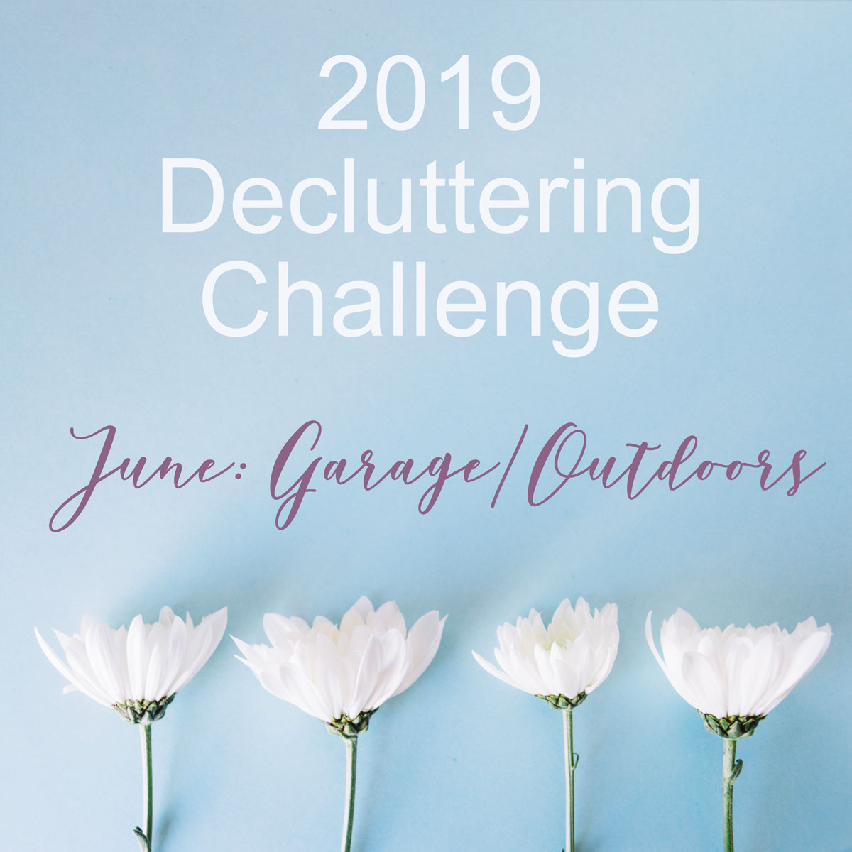 June Decluttering- Garage and Outdoors