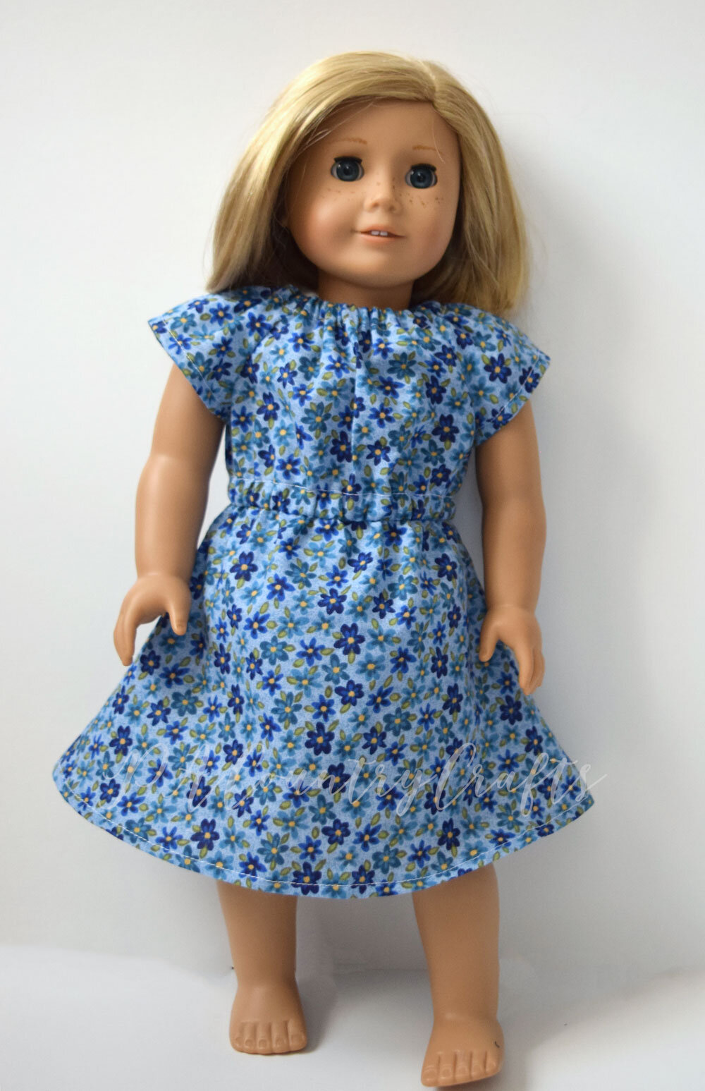 Elastic Waist Doll Dress Pattern and Tutorial — PACountryCrafts
