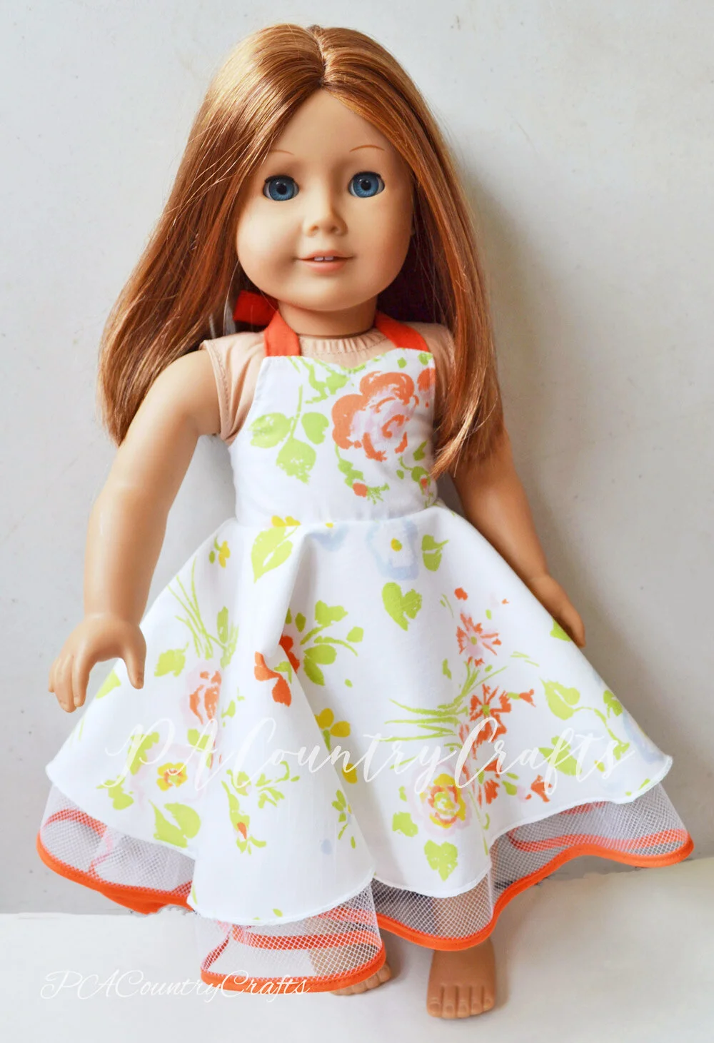 Lydia's Sweetheart Doll Dress Pattern and Tutorial — PACountryCrafts