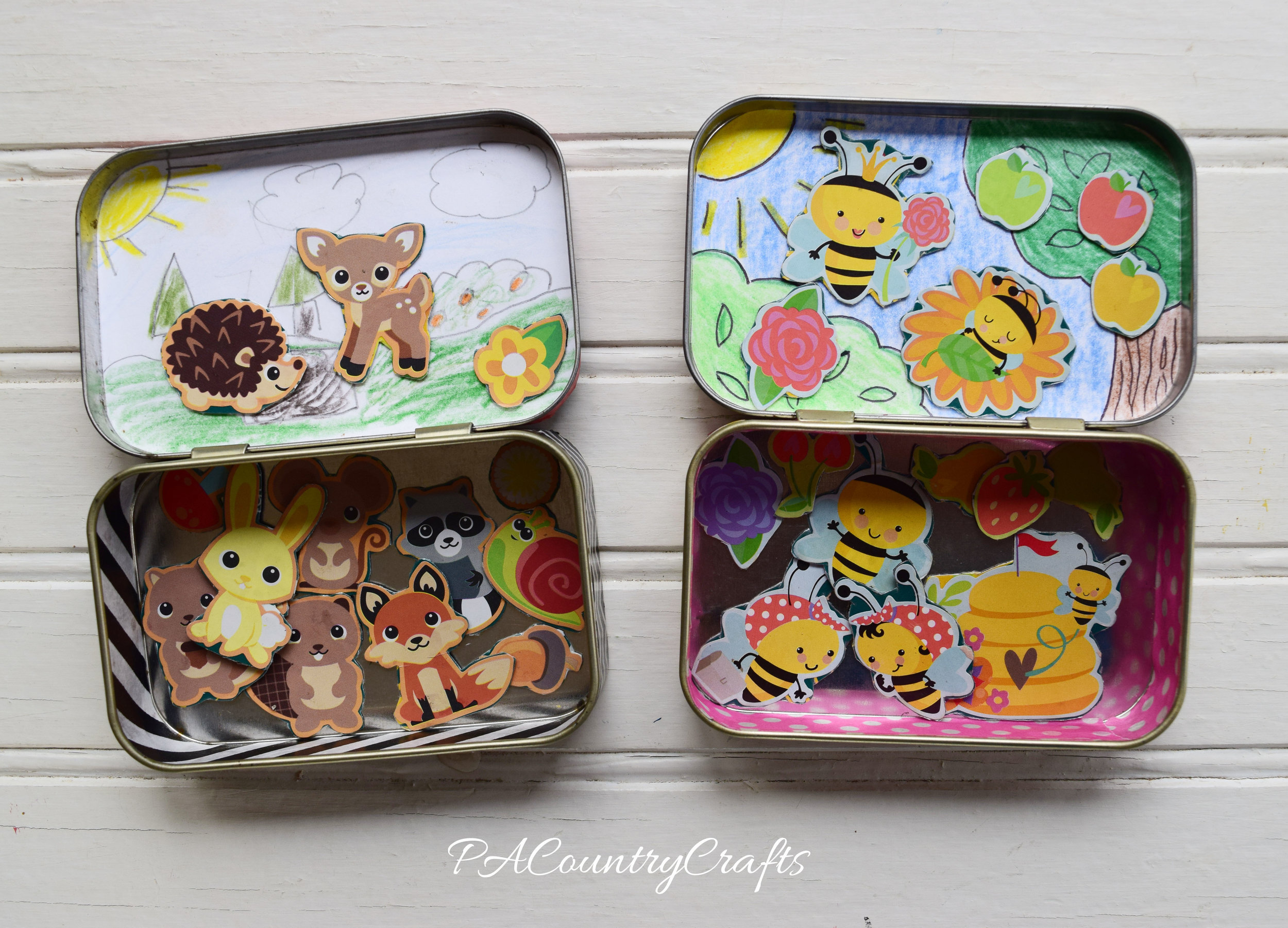 Altoid Tin Magnetic Playsets