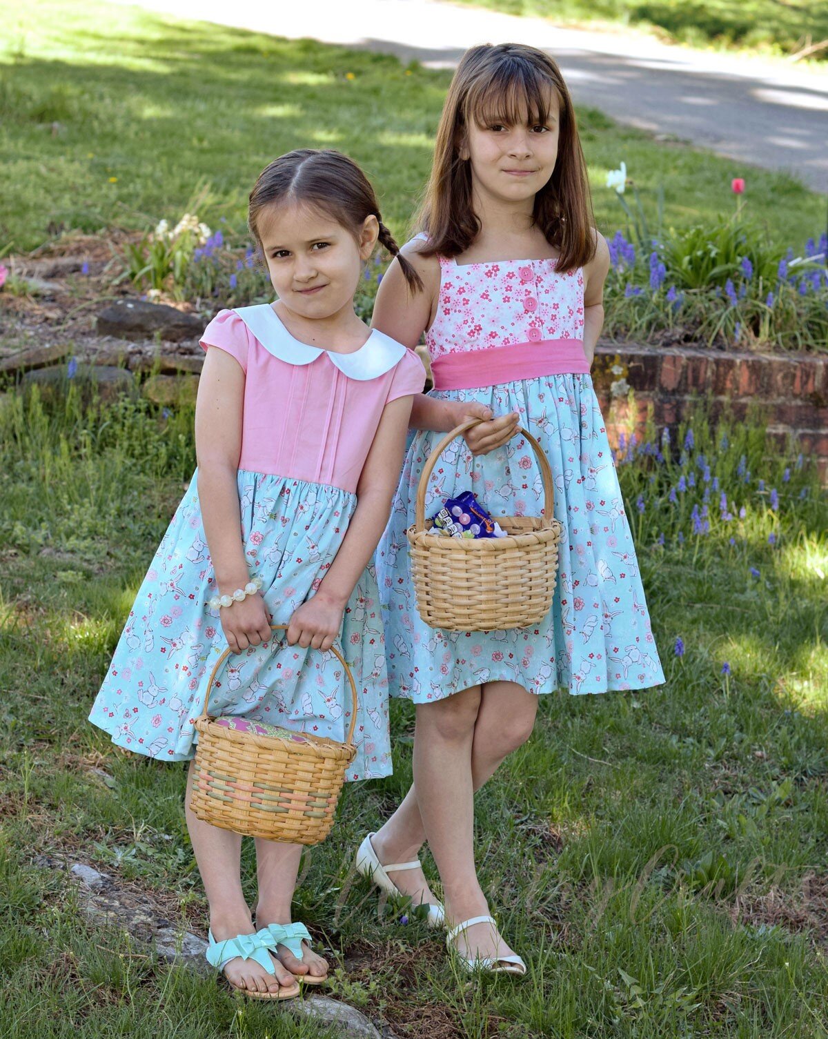 Easter+dresses+made+with+Walmart+bunny+fabric.jpg