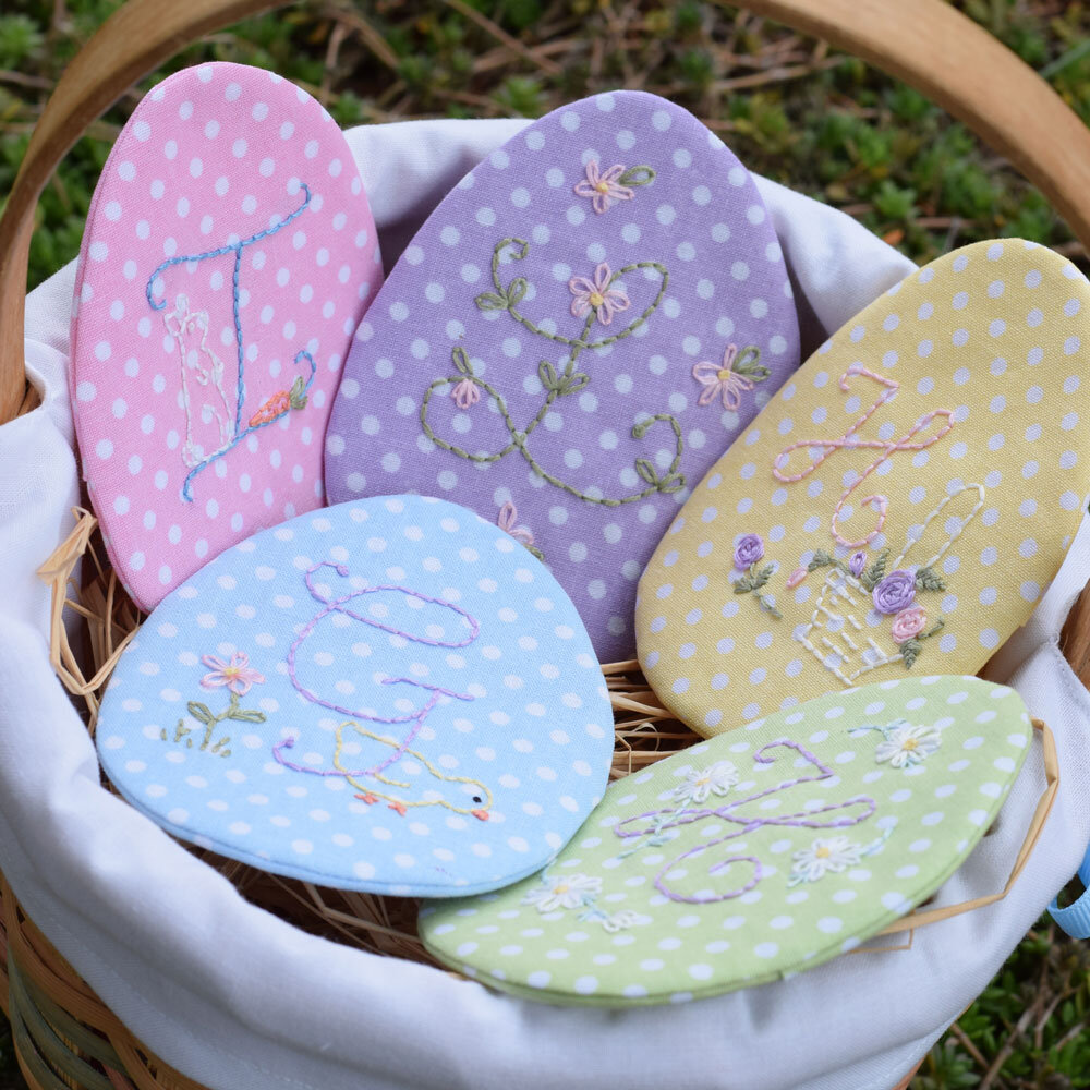 Fabric Easter Eggs