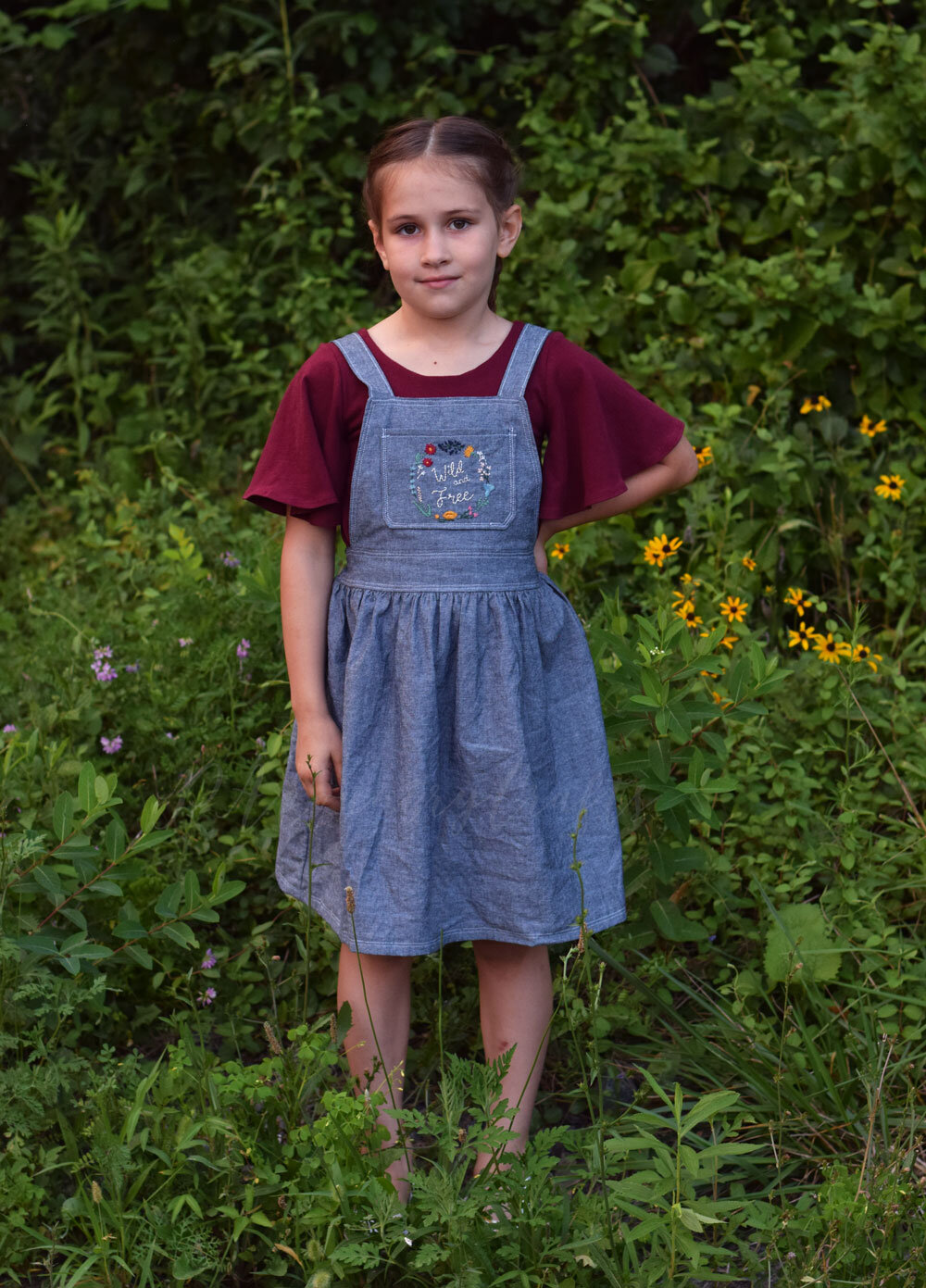 Novella and Indigo sewing patterns from Project Run and Play