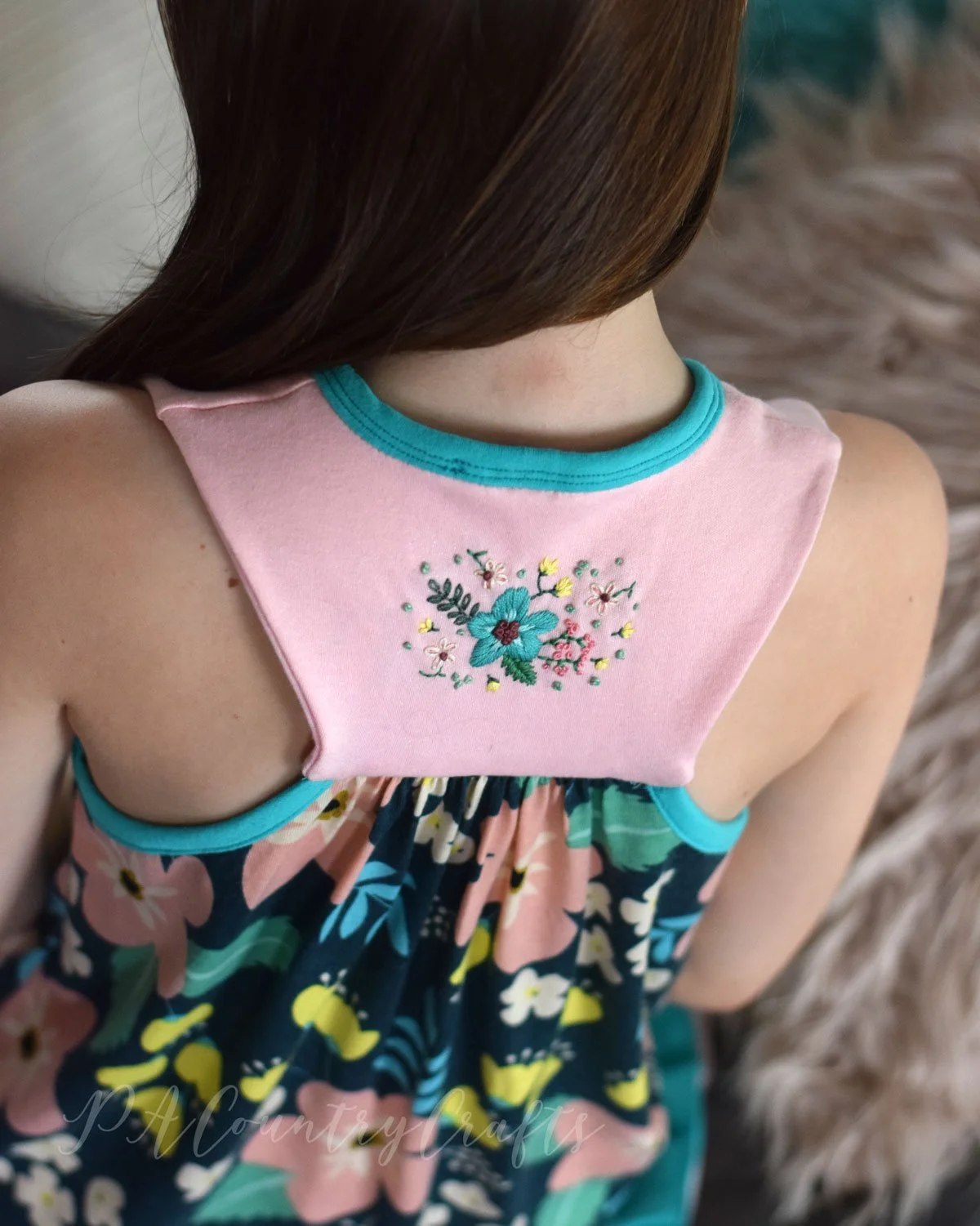Embroidered Starry Night PJs
