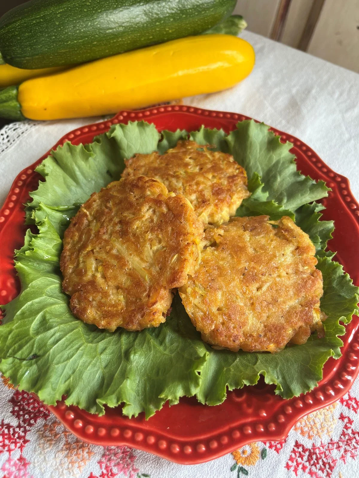 Zucchini Mock Crab Cakes Recipe