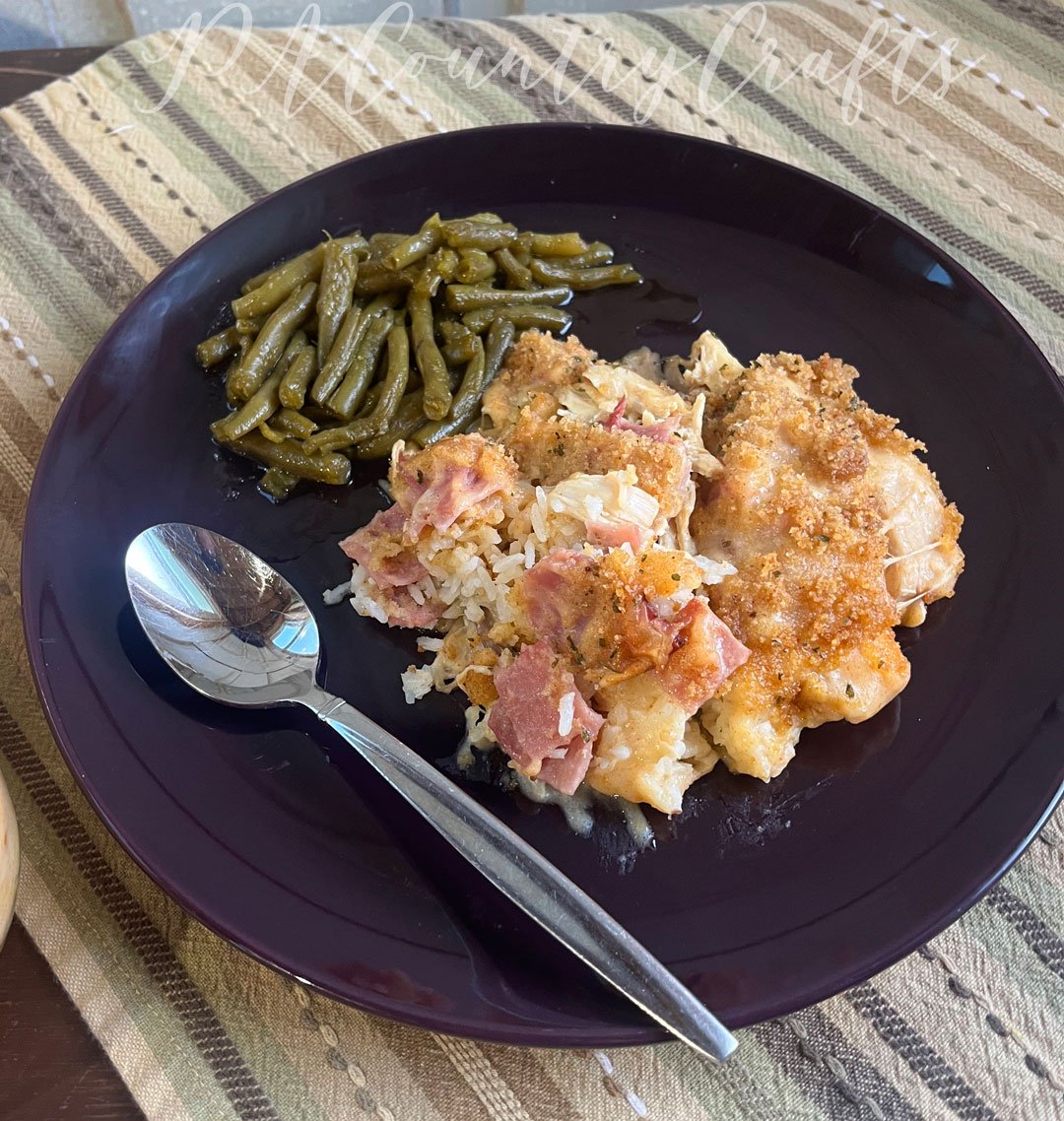 Chicken Cordon Bleu Casserole