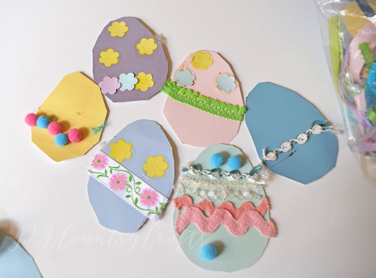 Paint Chip Easter Busy Bag