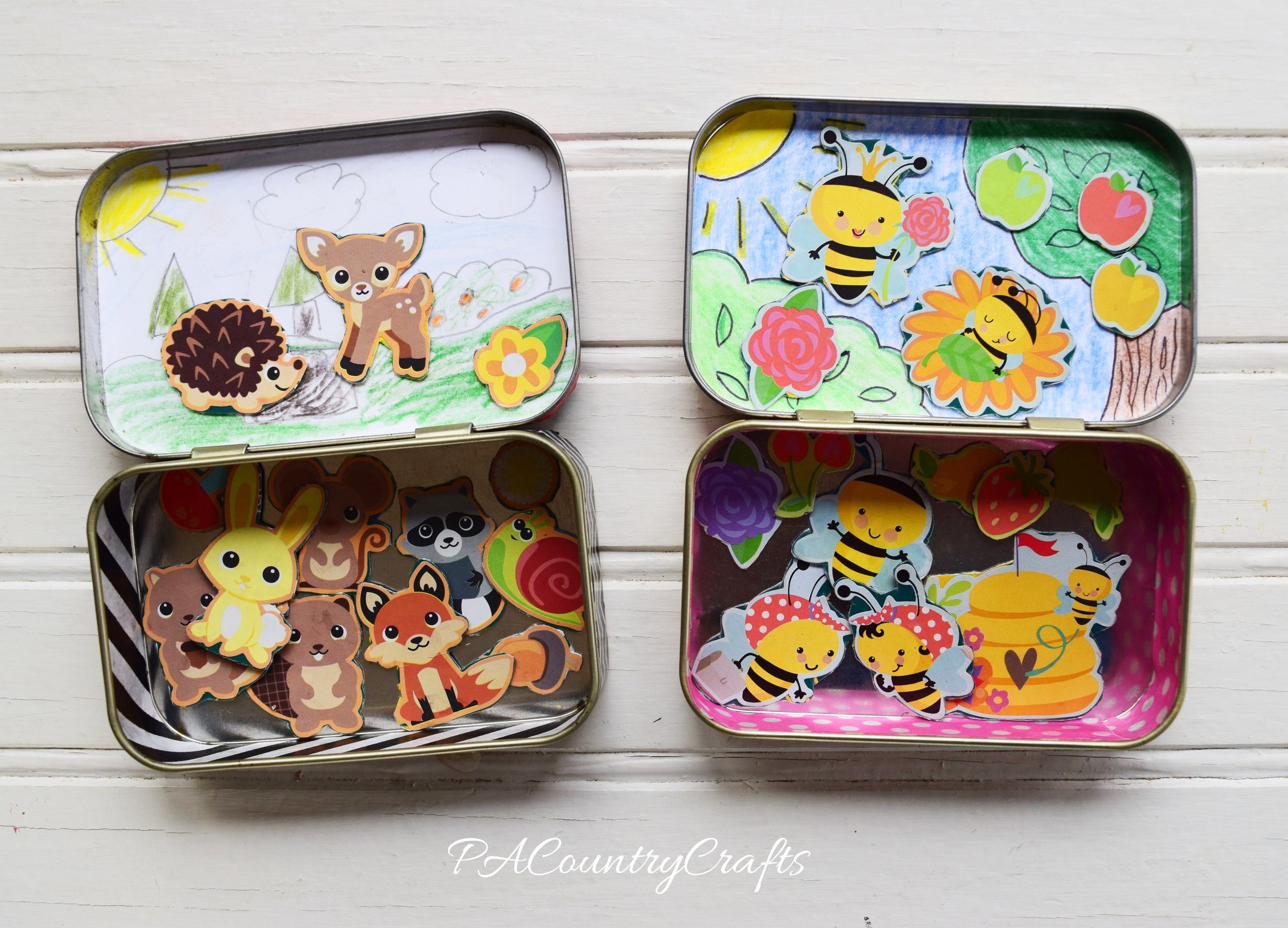 Altoid Tin Magnetic Playset