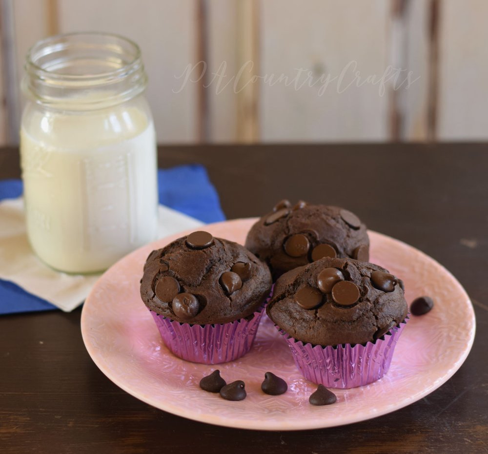 Double Chocolate Muffins