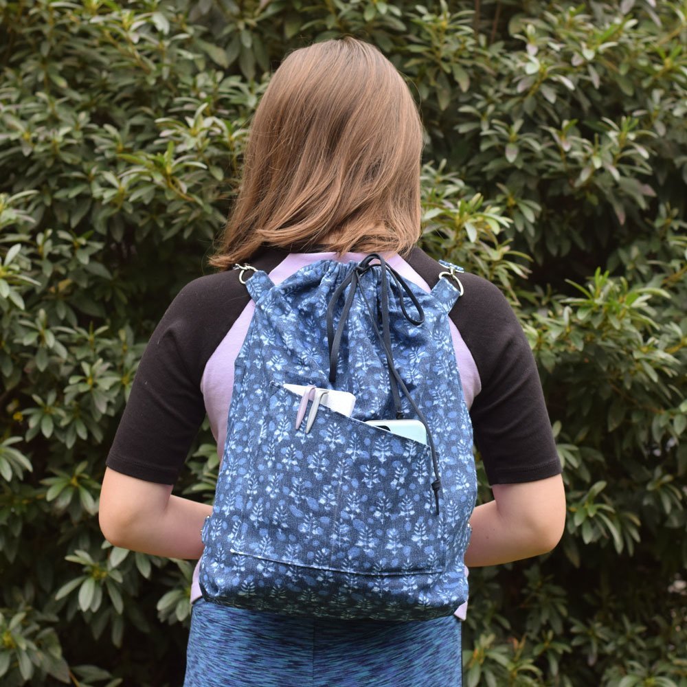 Balsam Bag Drawstring Backpack Tutorial