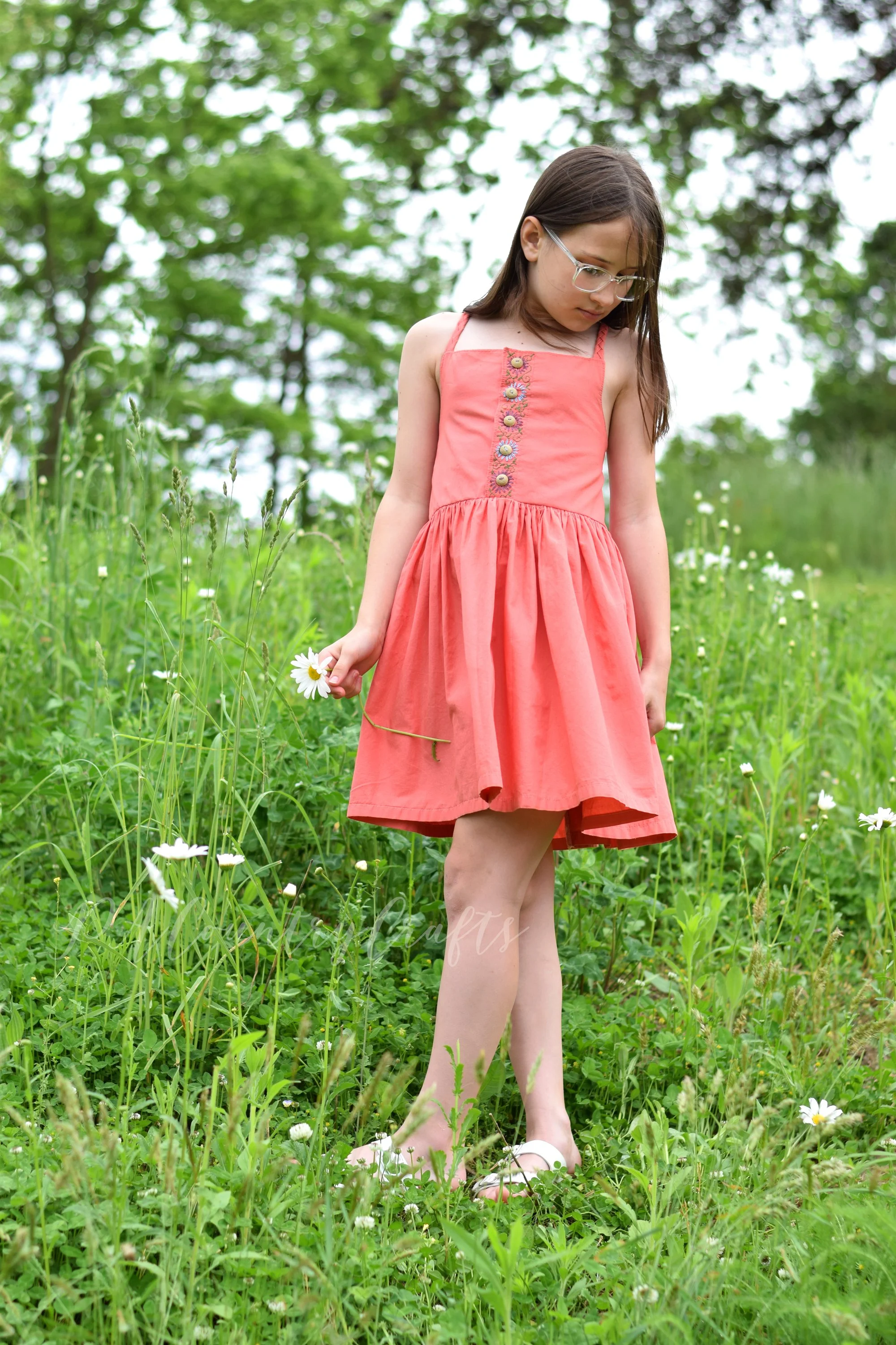 Upcycled Sheet Dress Remake
