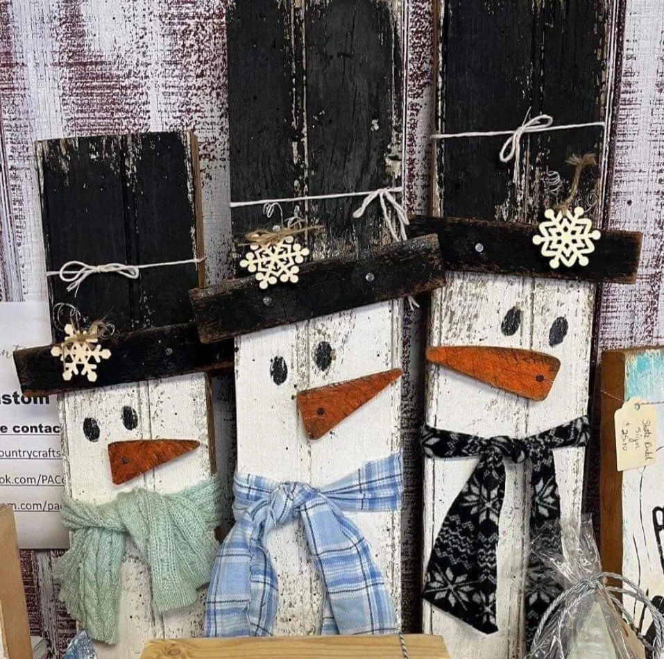 Barn Wood Snowman