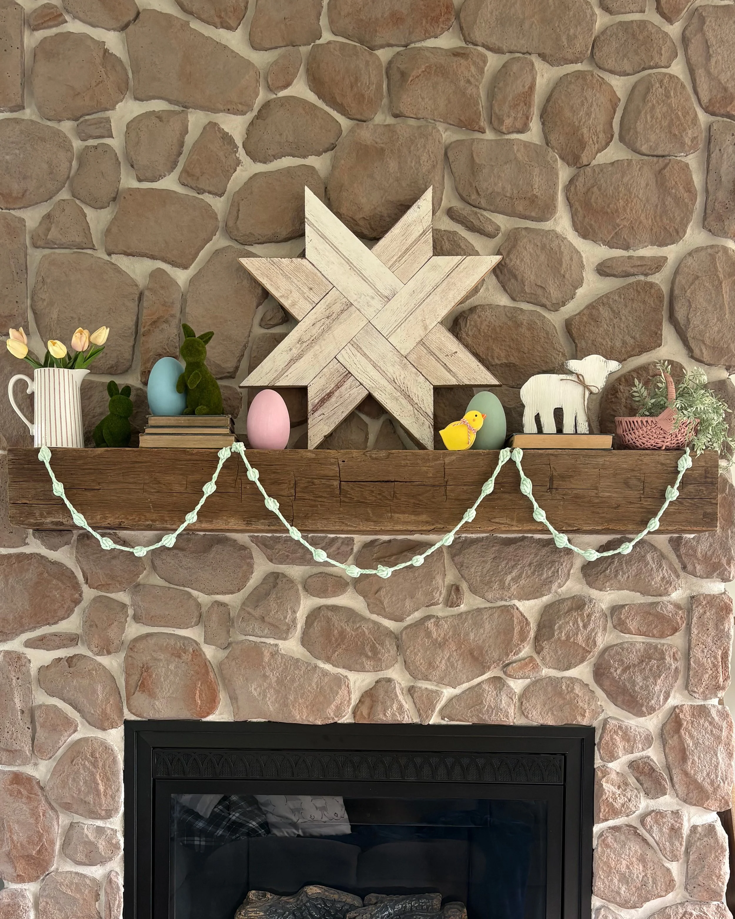 Farmhouse Easter Decorating
