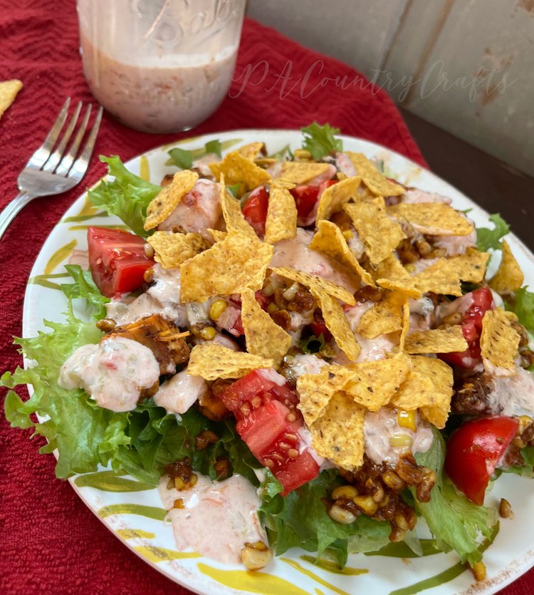 Chicken Taco Salad — PACountryCrafts
