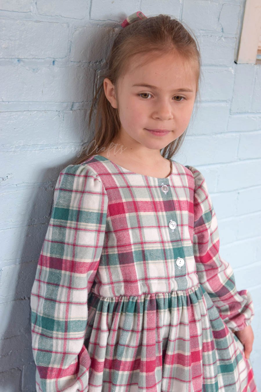 Project Run and Play lavender dress