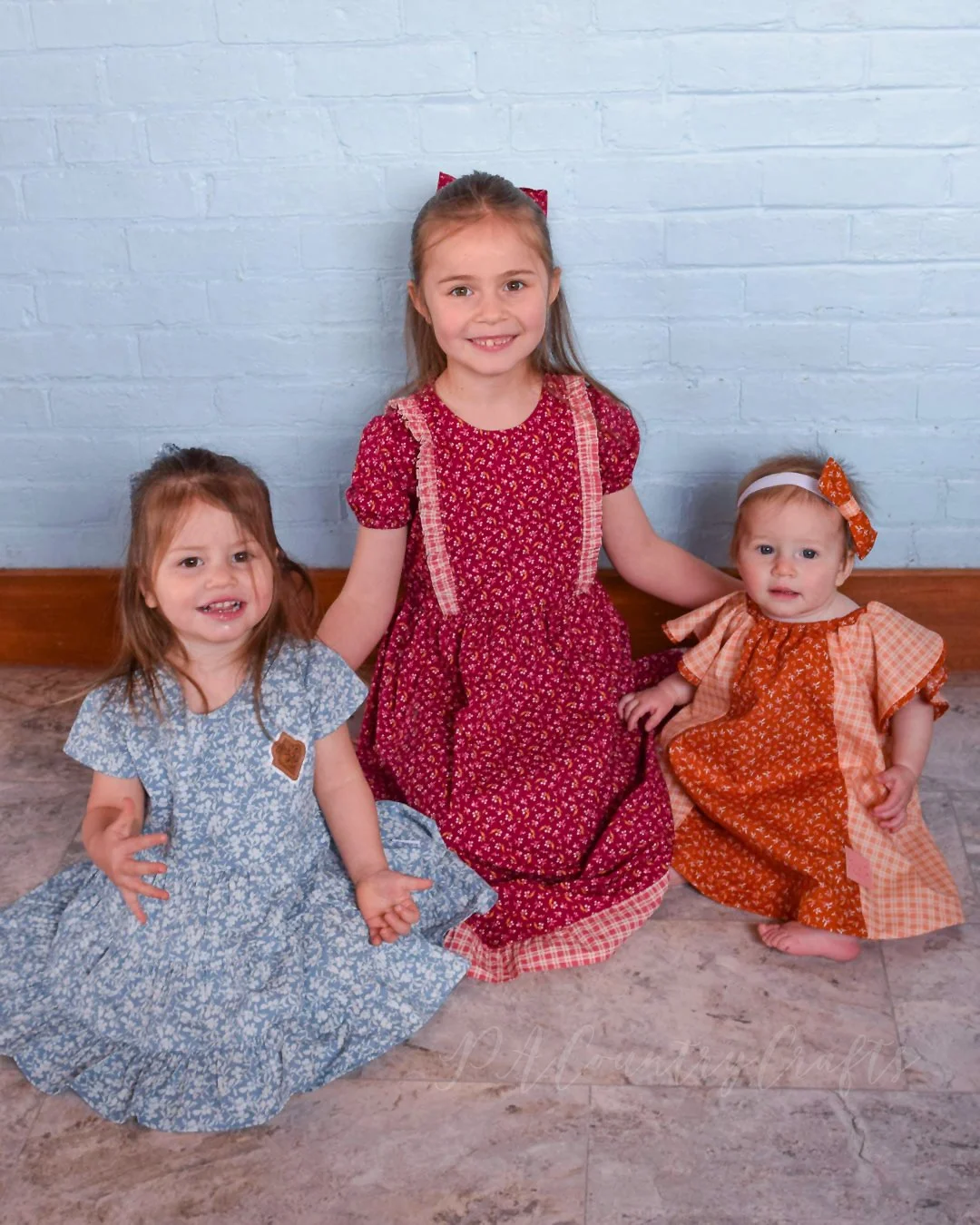 Art Gallery Fabrics Fairview Avenue girls dresses