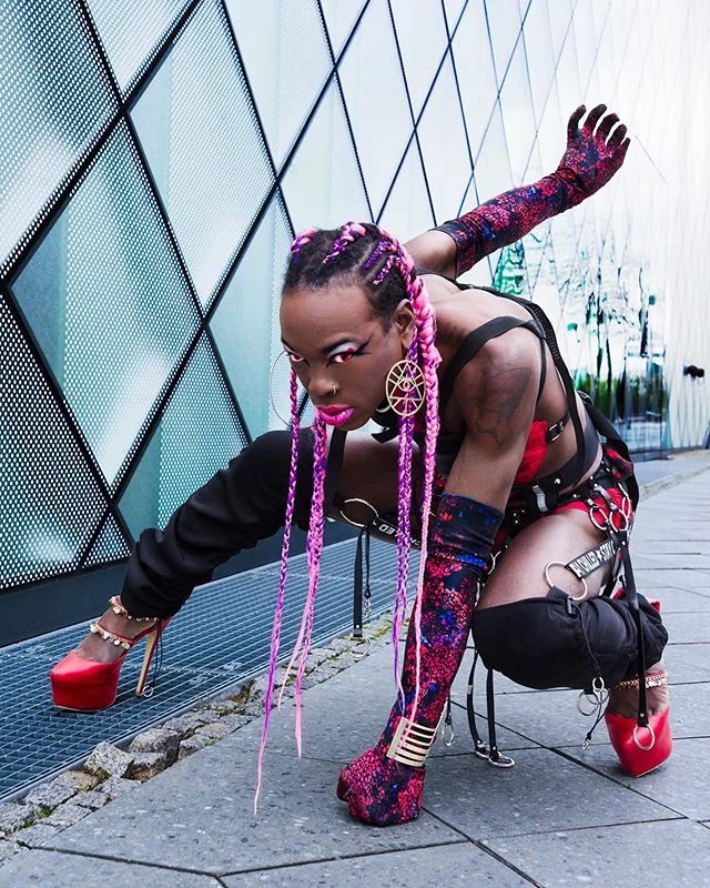 ⛓🔮🌹&quot;Fierce Velocity&quot;🌹🔮⛓
.
.#portrait of @manicus_maximus 
From the series #Trinity

Photography and Post- Production:
@johnrohrerart - Me

Stylists and Models
@137ripples - Charlotte
@oh_aza_ - Chaz
@manicus_maximus - Kyle
 @husky.produ