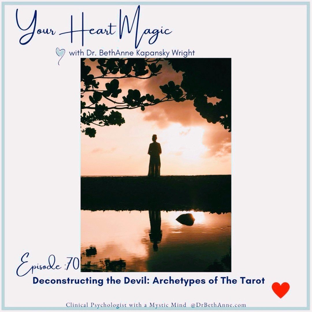 ✨ Happy Friday friends 🥳. This week we have an archetypes of the tarot episode where we're diving into the trickster of the tarot and deconstructing the devil and seeing the invitation for liberation that lays at the heart of this archetype 💖💫.

?