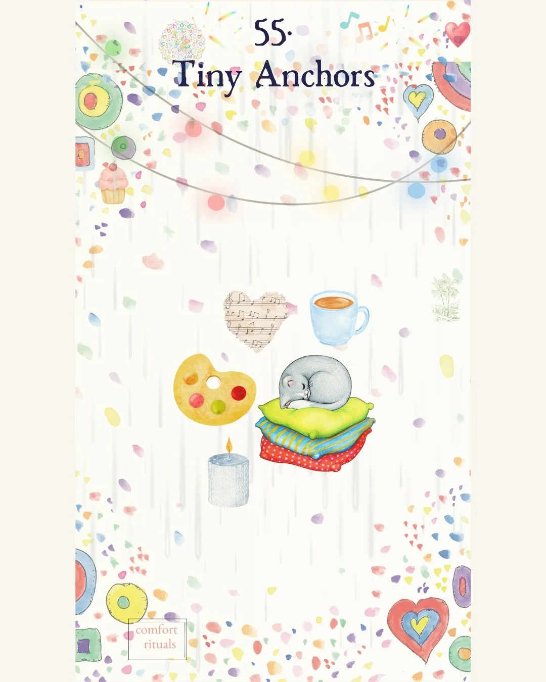 A Little Midweek Oracle Note ✨ | Tiny Anchors

Life can feel pretty swirly and overwhelming out there.

🍃

Tiny Anchors is a reminder that the small things can help us come back to ourselves &mdash; a comfort ritual, a few quiet minutes, time outsid