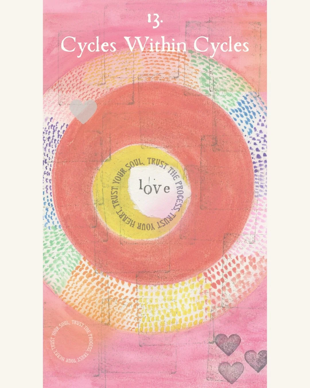 A Little Monday Oracle Note ✨ | Cycles Within Cycles

The moon has begun to wane, October is drawing toward its close, and the season keeps turning.

🌙

Cycles Within Cycles is a reminder that we are always living inside more than one rhythm at a ti