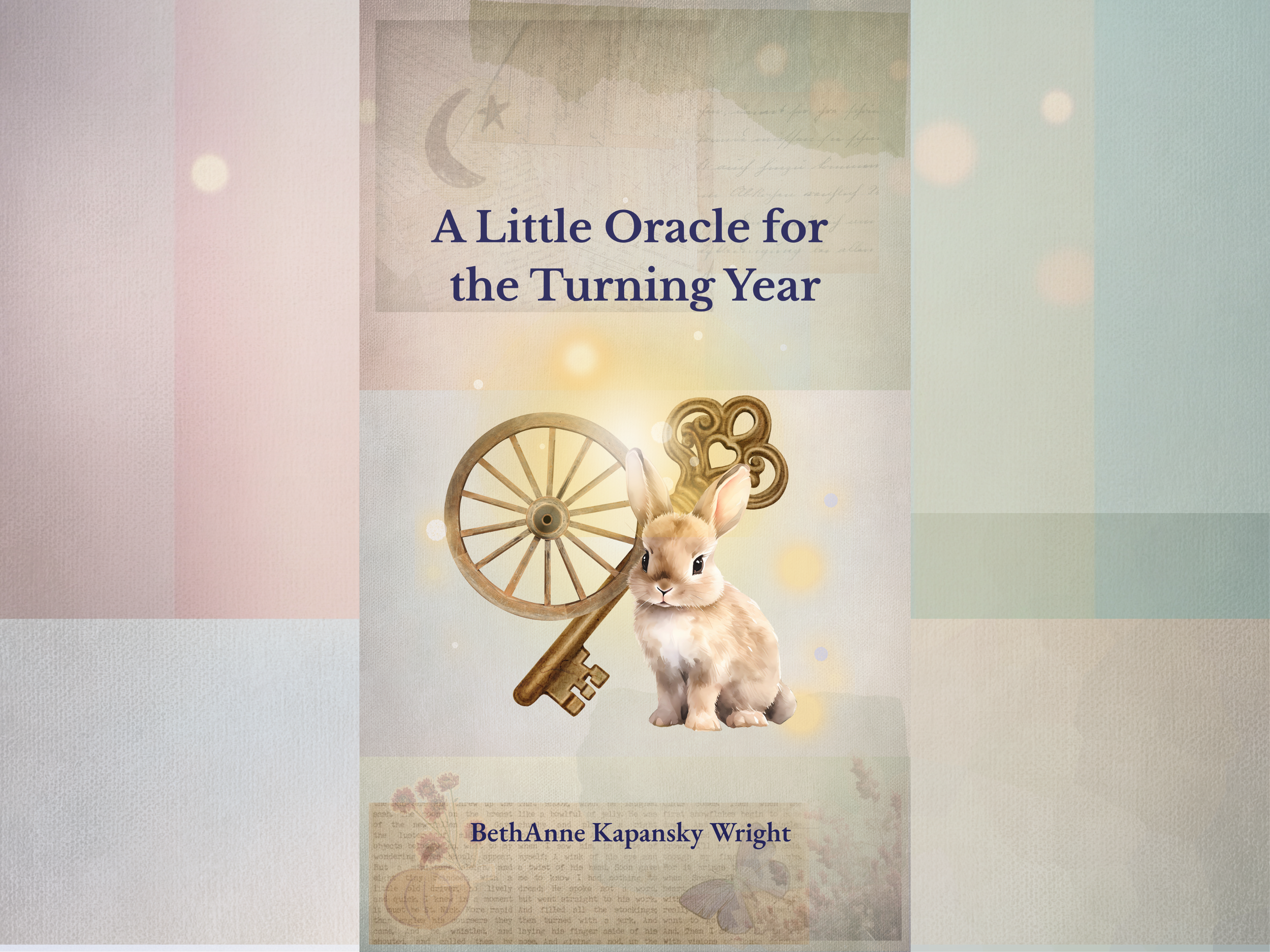 Cover of A Little Oracle for the Turning Year, a free 24-card seasonal oracle for reflection and creative practice by BethAnne Kapansky Wright.