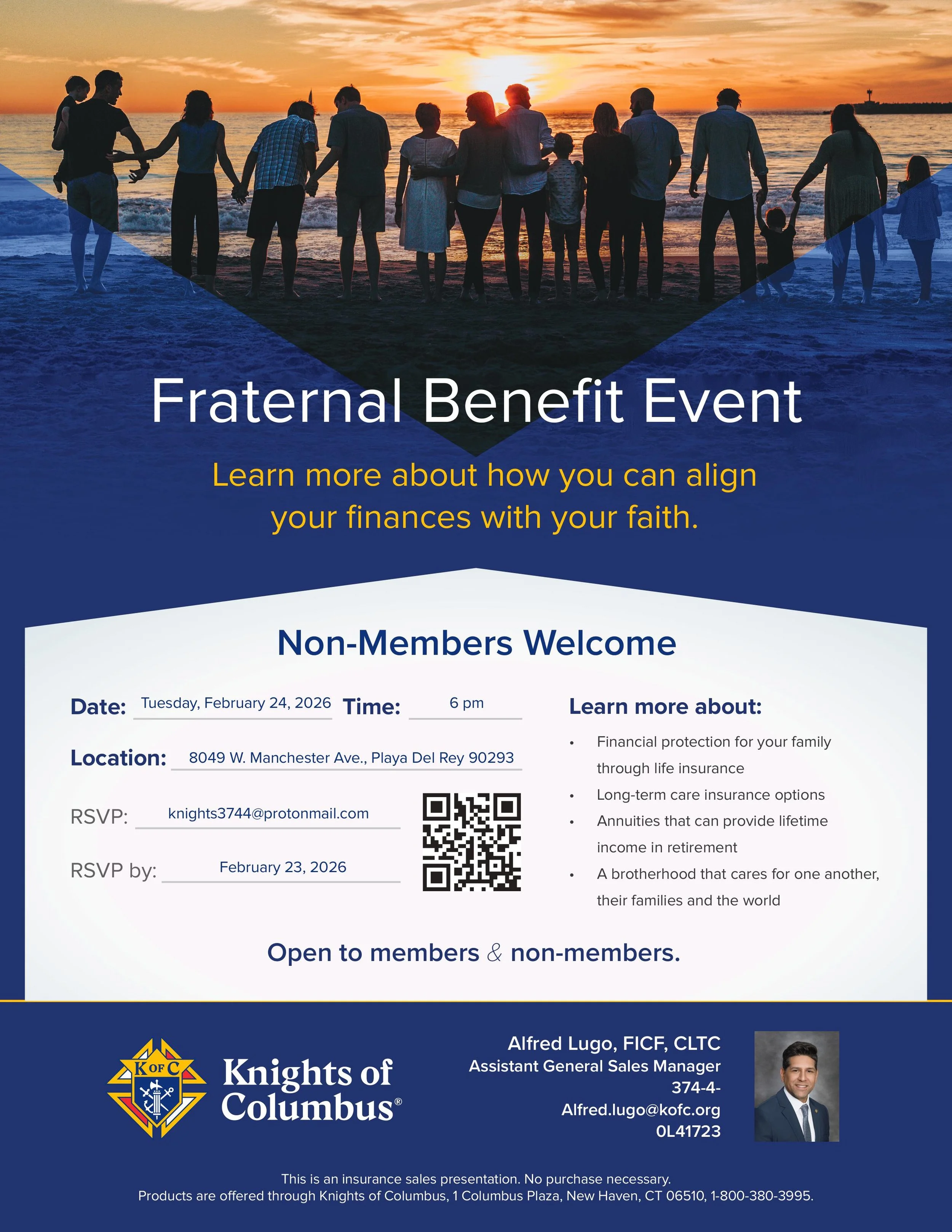 Fraternal Benefit Event