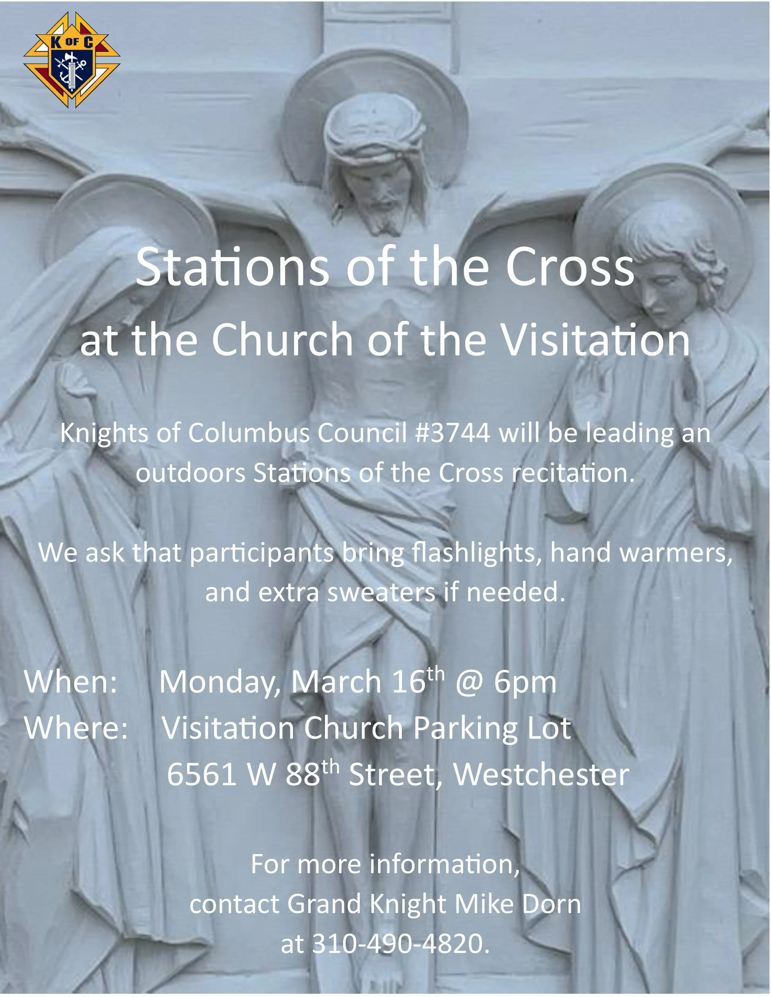 Visitation Outdoors Stations of the Cross
