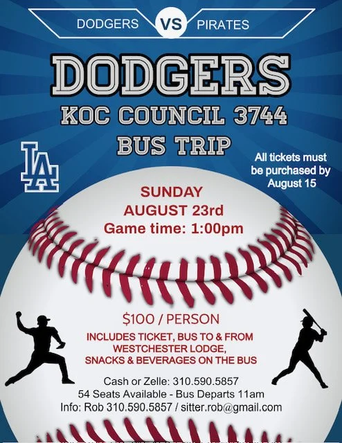 Dodgers Bus Trip