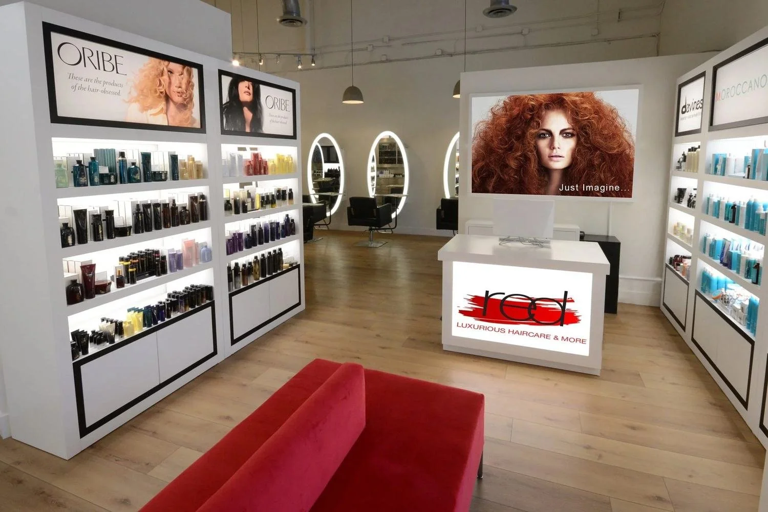 Goldwell and KMS hair care at RED Salon & Spa