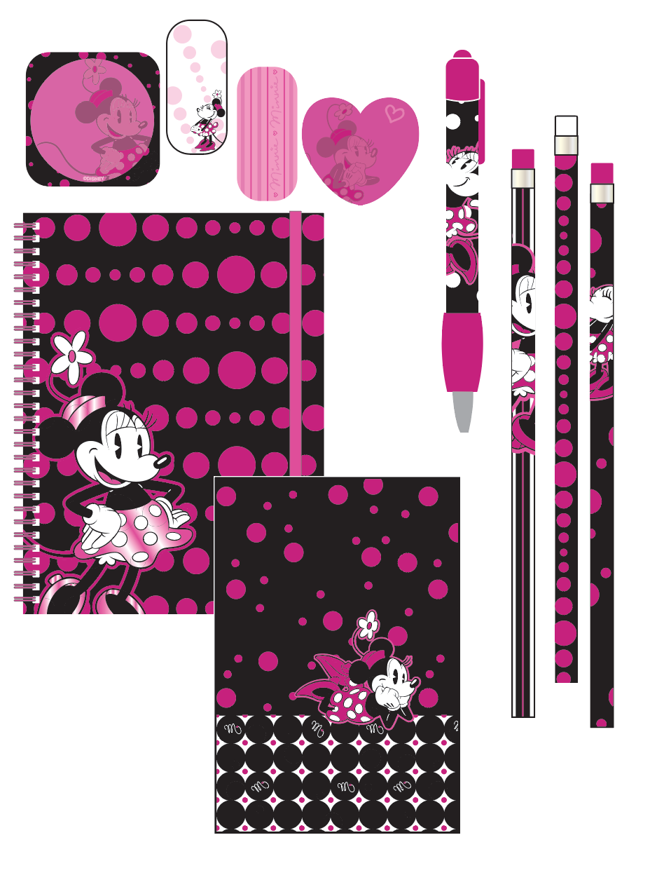 "Minnie Dots" collection