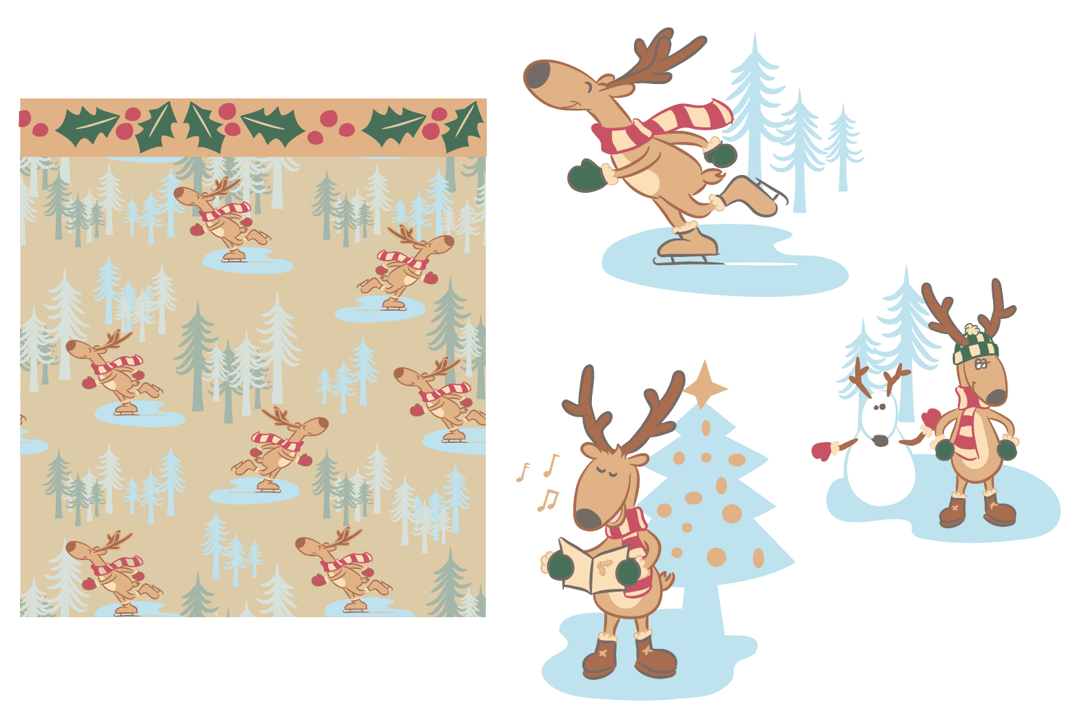 "Reindeer Holiday" collection