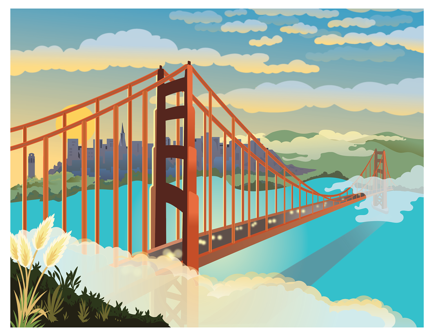 Golden Gate Mural