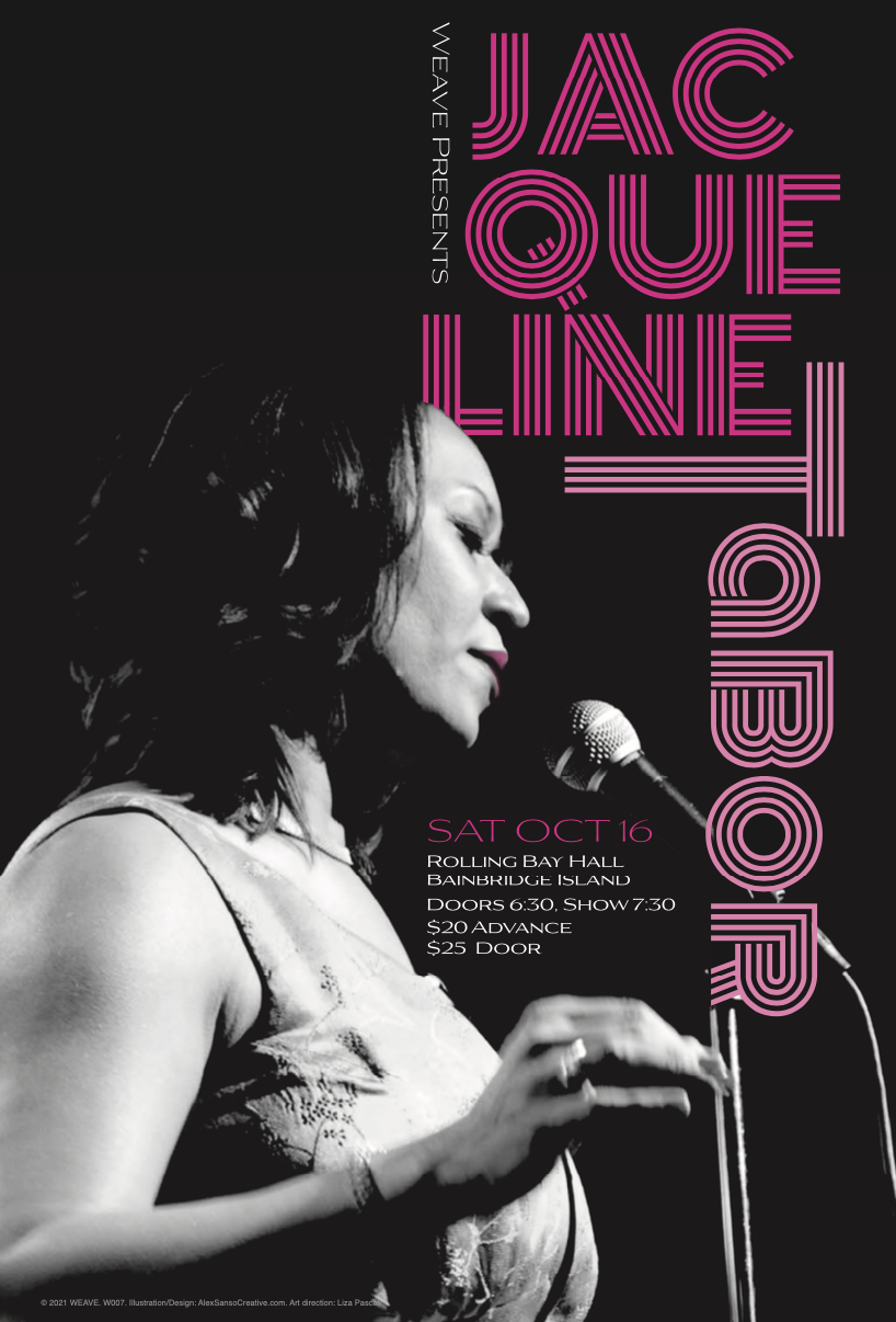 Jacqueline Tabor concert poster
