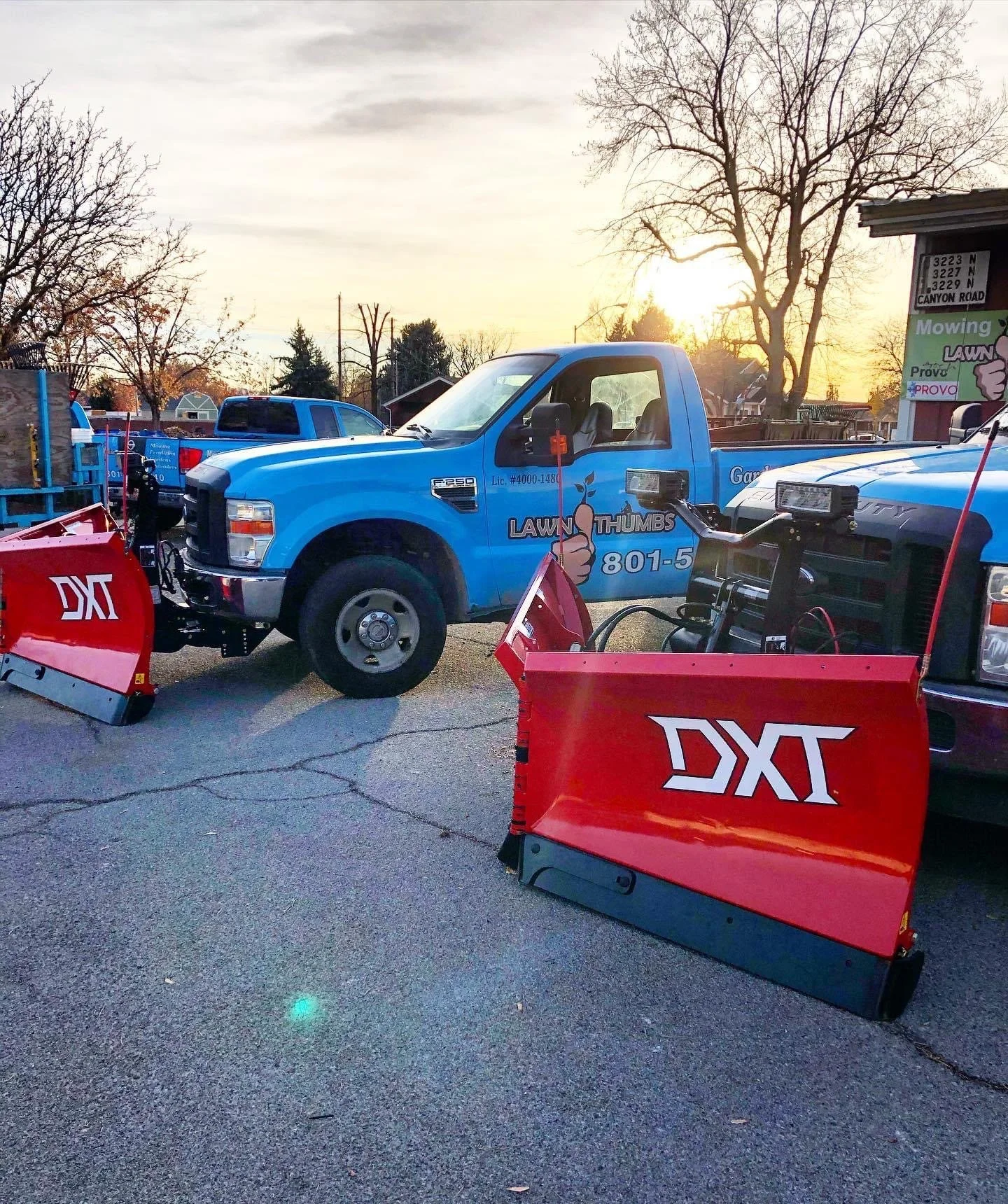 Snow Plow Operator — Lawn Thumbs