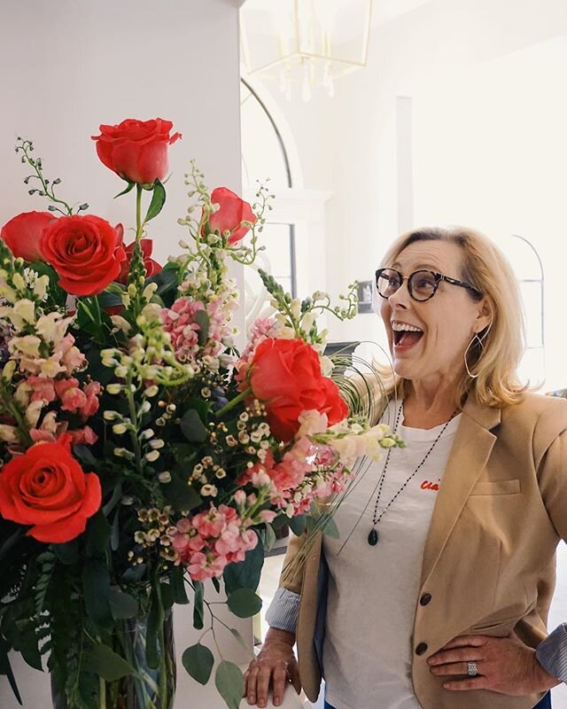 Happy Valentines to our beautiful Bliss family! Thank you for the never ending love and support from my forever Valentine. I&rsquo;m so fortunate to feel the love year round from my incredible family 🥰 ...I can&rsquo;t complain about the flowers 👏?