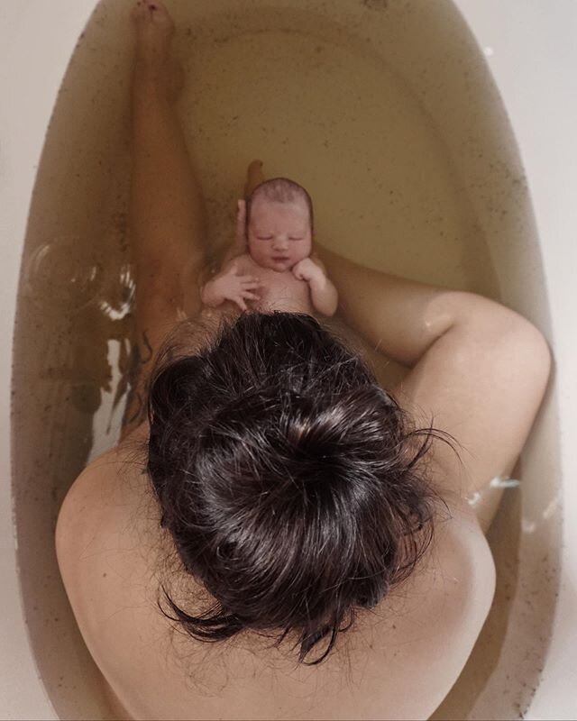 As you can imagine, growing a baby and giving birth are hard work! Our postpartum herbal bath is not only a way to provide comfort for a sore body, but it can be a beautiful opportunity to bond with your freshly born baby.