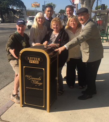 Seen from left to right: (front) Mike McMorrow, Bonnie Bursk, BJ Addis, Laura Andrews Clemens and John Ciccarelli Back row: Ceasar Barnales and Colin Crews