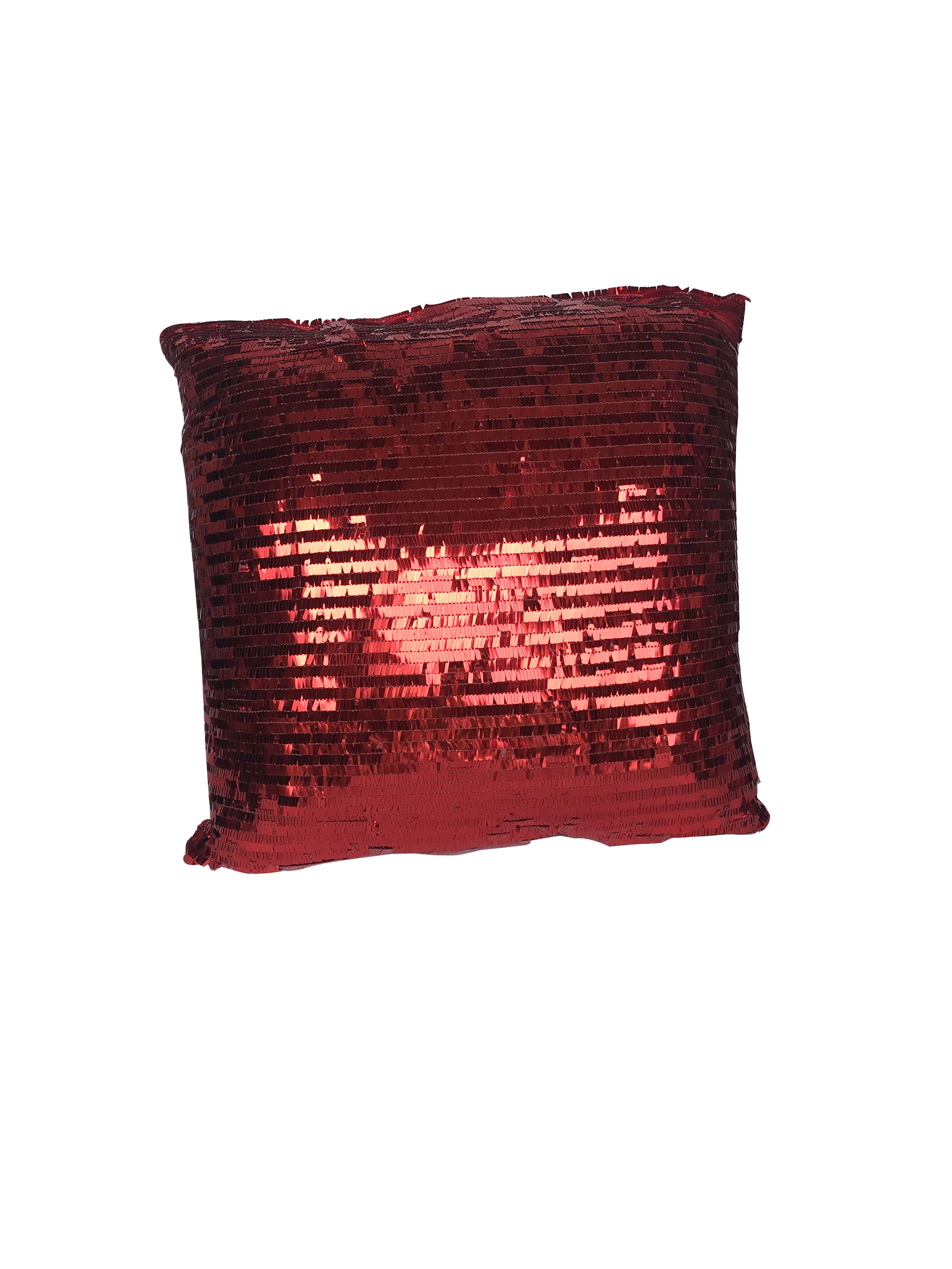 Red Sequined Pillow.JPG