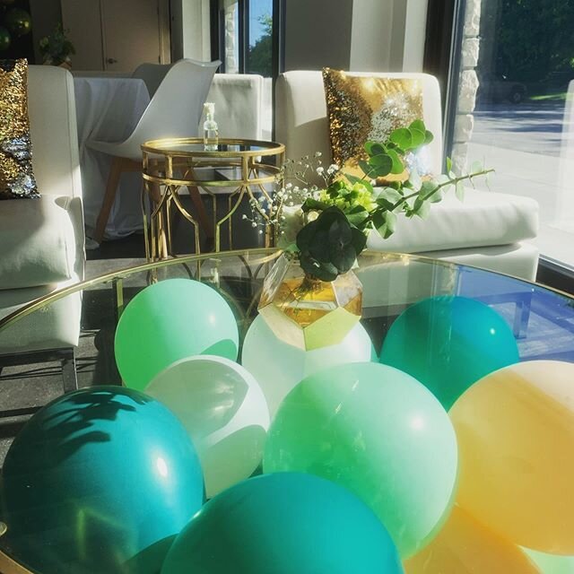 Sneak peek of an adorable baby shower happening on Sunday! We can&rsquo;t wait for the mama-to-be to see it all!