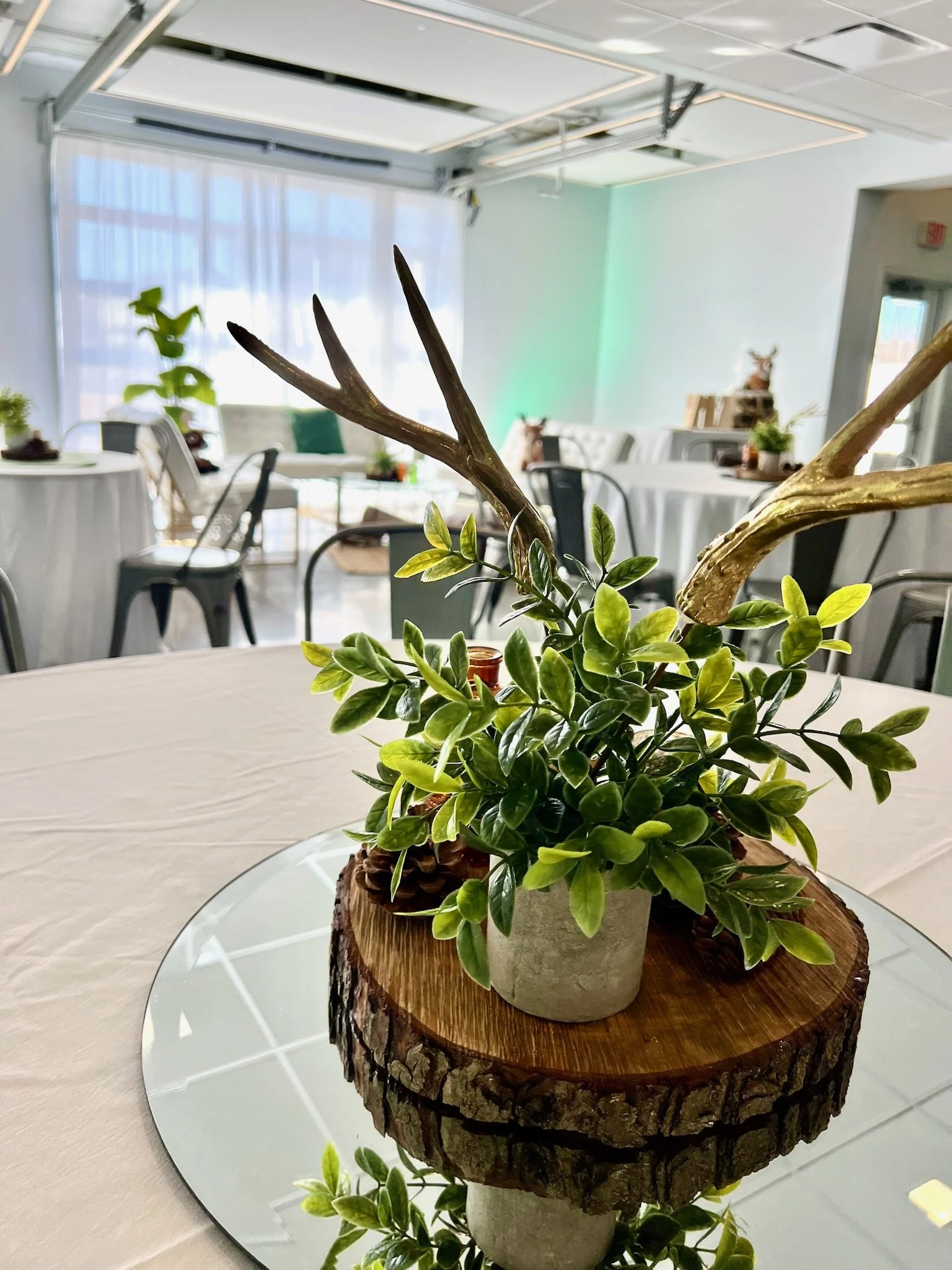 wilderness baby shower